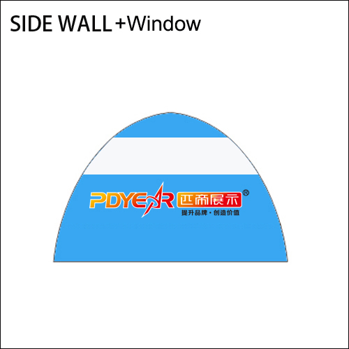 20FT/6X6M Air Tent Wall+Window